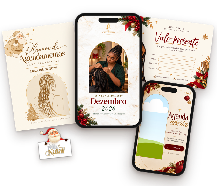 Tudo do Plano Completo: catálogo, planner, vale-presente, stories e figurinhas
